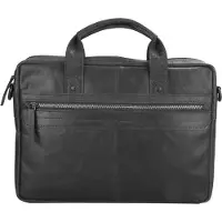 Spikes & Sparrow & Sparrow Mannen Laptoptas / Werktas / Aktetas - Briefcase - Zwart - (13.30"), Sac pour notebook, Noir