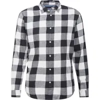 Jack & Jones Chemise 'Gingham' noir / blanc