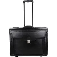 Dermata Valise de pilote noir