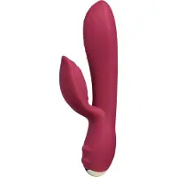 Rocks off Everygirl Vibromasseur Rabbit Grenat - Rouge