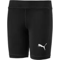 Puma Pantalon de sport noir / blanc