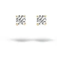 Blush Oreillettes en or jaune 14 carats avec zircone 8717828160411