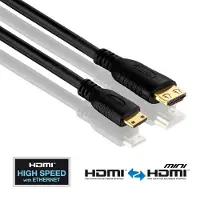 PureLink HDMI (Typ A) — mini HDMI (Typ C) (1.50 m), Câble vidéo, Noir