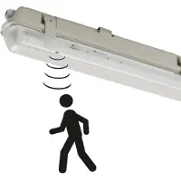 Shada Applique TL avec LED 1800 lm et détecteur de mouvement IP65 - Base