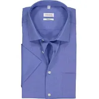 Seidensticker Chemise bleu fumé