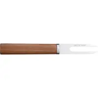 Marttiini Cabin Chef Fish Fork 440010 Satin 8Cr14MoV, Birch, fourchette à poisson