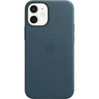 Apple iPhone 12 mini Back Cover avec MagSafe Cuir Bleu Baltique