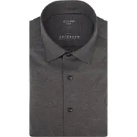 Olymp Chemise Luxor Stretch Jersey 24/7 Anthracite