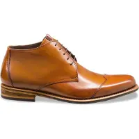 Floris van Bommel Bottines à lacets 'De Marser 01' cognac