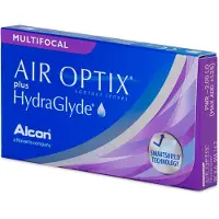 Alcon Air Optix plus HydraGlyde Multifocal (3 lentilles)