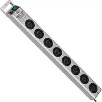 Brennenstuhl Multiprise - - Bloc 8 prises - Protection enfants - Interrupteur lumineux
