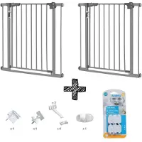 Lionelo Barrière De Sécurité Truus Slim Led - Grey