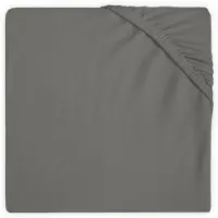Jollein Drap Housse 40x80 Cm En Jersey Storm Grey - Jollein
