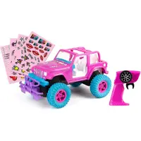 Silverlit Voiture télécommandée personnalisable Exost Crossroad Rose
