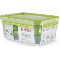 Tefal N10716, Boîte, Rectangulaire, Vert, Translucide, Polypropylène (PP), Polypropylène (PP), Allemagne