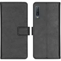 IMoshion Étui de télephone portefeuille de luxe Samsung Galaxy A7 (2018) - Noir