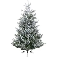 Kaemingk Arlberg Sapin de Noël artificiel avec neige 150 cm
