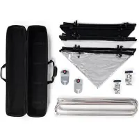 Manfrotto Pro Scrim All In One Kit Small Reflector 1.1x1.2 M Noir