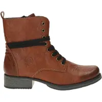 Rieker Chaussures à lacets pour femmes Chaussures à lacets hautes - Cognac - Taille 36