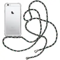IMoshion Coque arrière Transparente avec cordon pour Apple iPhone 6 / 6s - Green Multi Color