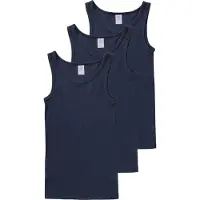 Sanetta Maillots de corps Garçon Maillot de corps Paquet de 3 enfant - Bleu - 14 ans