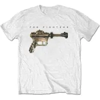 Foo Fighters T-Shirt Ray Gun Homme Blanc - Taille XXL