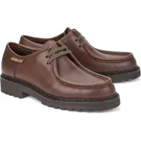 Mephisto Chaussure à lacets 'Schnürschuh Herren Peppo Echtleder in dunkelblau' marron
