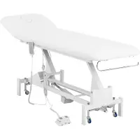 Physa Table de massage électrique - 1 moteur- 100 W - 207 x 68 x 53 - 92 cm - 200 kg - Blanc