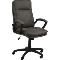 Molecule Fauteuil de direction Justin - anthracite