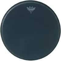 Remo BX-0813-10 Emperor X Black Suede Noir 13" Peaux de frappe