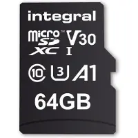 Integral Memory Microsd Hc/xc 64gb Memory Card Noir