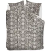 Ambiante Housse de Couette Ambiante Ruya Natural Coton-260 x 240 cm | Extra Large