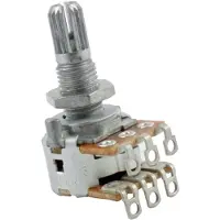 AllParts AP EP 0385-000 Potentiomètre de fondu double 250k (Pièces de rechange pour instruments)