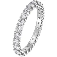 Swarovski Vittore XL anneau argent, (50)