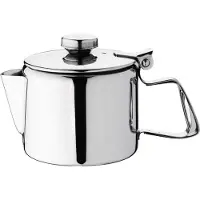 HorecaTraders Théière en acier inoxydable | Cafetière en acier inoxydable | 5 tailles