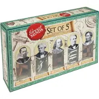 Adlibris Set de 5 puzzles Great Minds (Hommes)