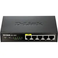D-Link Des-1005p Switch Noir One Size / EU Plug 220V
