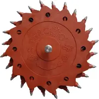 Tercoo Double Rotary Disc Marron