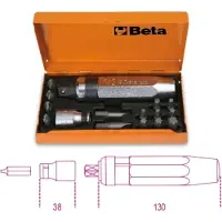 Beta Coffret tournevis à frapper - - 012950108 - 1295/c14