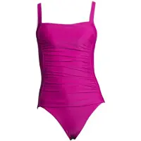 LASCANA Maillot de bain modelant 'Annelie SBI' fuchsia