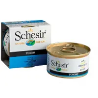 Schesir thon (gelée) pâtée pour chat (boîte)