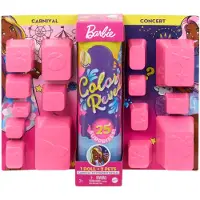 Barbie GPD57 Barbie Color Reveal Ultimate Reveal Poupée Foire et concert avec 25 surprises u