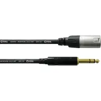 Cordial Câble Audio Stéréo XLR Mâle/jack Mâle Stéréo 9M