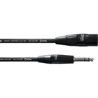 Cordial Câble Audio XLR Mâle/jack Stéréo 3 M