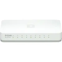 D-Link GO-SW-8E/E (8 ports), Switch réseau, Blanc