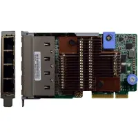 Lenovo Isg Thinksystem Lan-on-motherboard 10gb Ethernet X4 Pci-e Expansion Card Noir