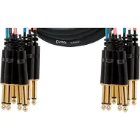 Cordial Multipaire 8 Jack Mono/8 Jack Mono 3 M