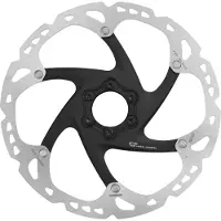 Shimano Deore Xt Rt86 6b Brake Disc Noir,Argenté 203 mm