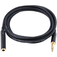 Cordial Câble Audio Stéréo Jack Mâle/jack Femelle 3 M