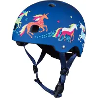 Micro mobility Casque Velo et Trottinette Licorne boucle magnétique lumière LED intégrée Taille S